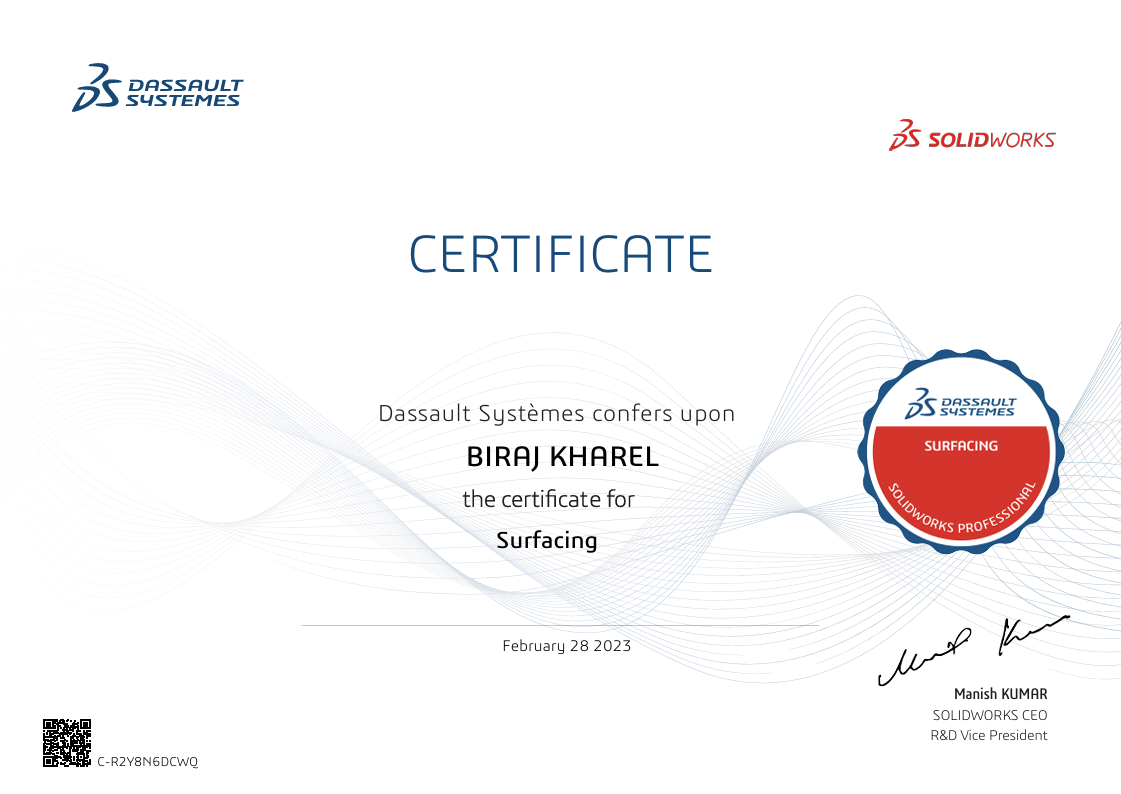 Solid Works Surfacing Professional